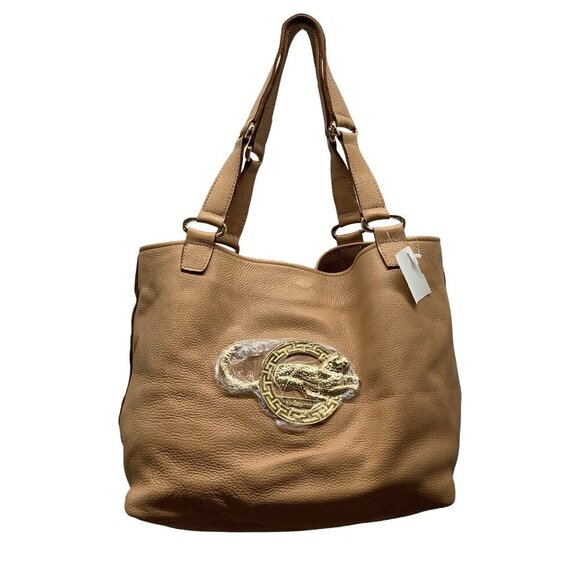 Antonio Cheban Tan Leather Purse New - Picture 1 of 7